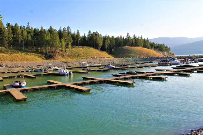 Lake Koocanusa real estate with mountain lake views in Northwest Montana